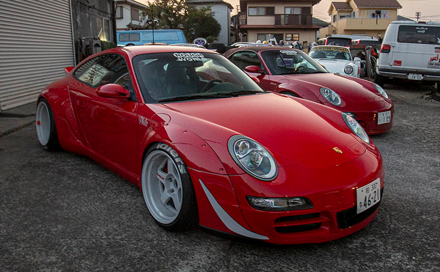 The Porsche 997 is a notable model in the Porsche 911 series, produced from 2004 to 2012. It succeeded the controversial 996 and brought several improvements and refinements to the iconic sports car. One of the significant advancements in the 997 was the introduction of a broader range of models and variants. The line-up included the Carrera, Carrera S, Carrera 4, Carrera 4S, Turbo, GT2, GT3, and others. In 2008, Porsche introduced a facelifted version of the 997, known as the 997.2. The 997 is one of the latest cars that can benefit from an RWB conversion.